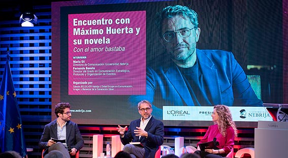 Encuentro con Máximo Huerta